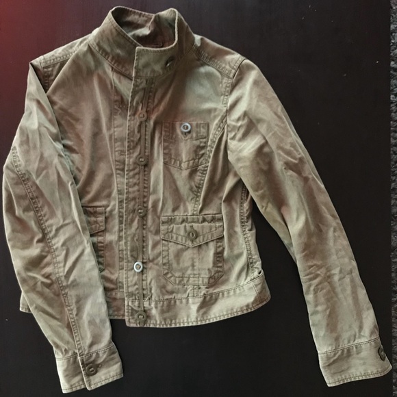 Army Green Gap Jacket - Picture 1 of 4